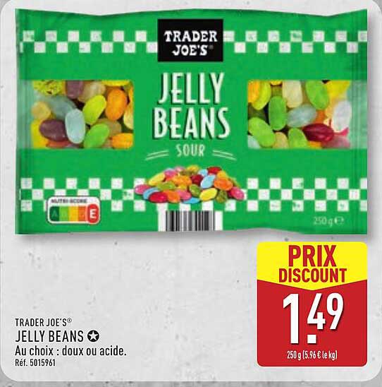 TRADER JOE'S JELLY BEANS