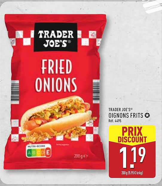 TRADER JOE'S® OIGNONS FRITS