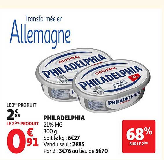 Transformée en Allemagne