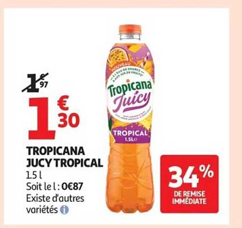 TROPICANA JUCY TROPICAL 1.5 l