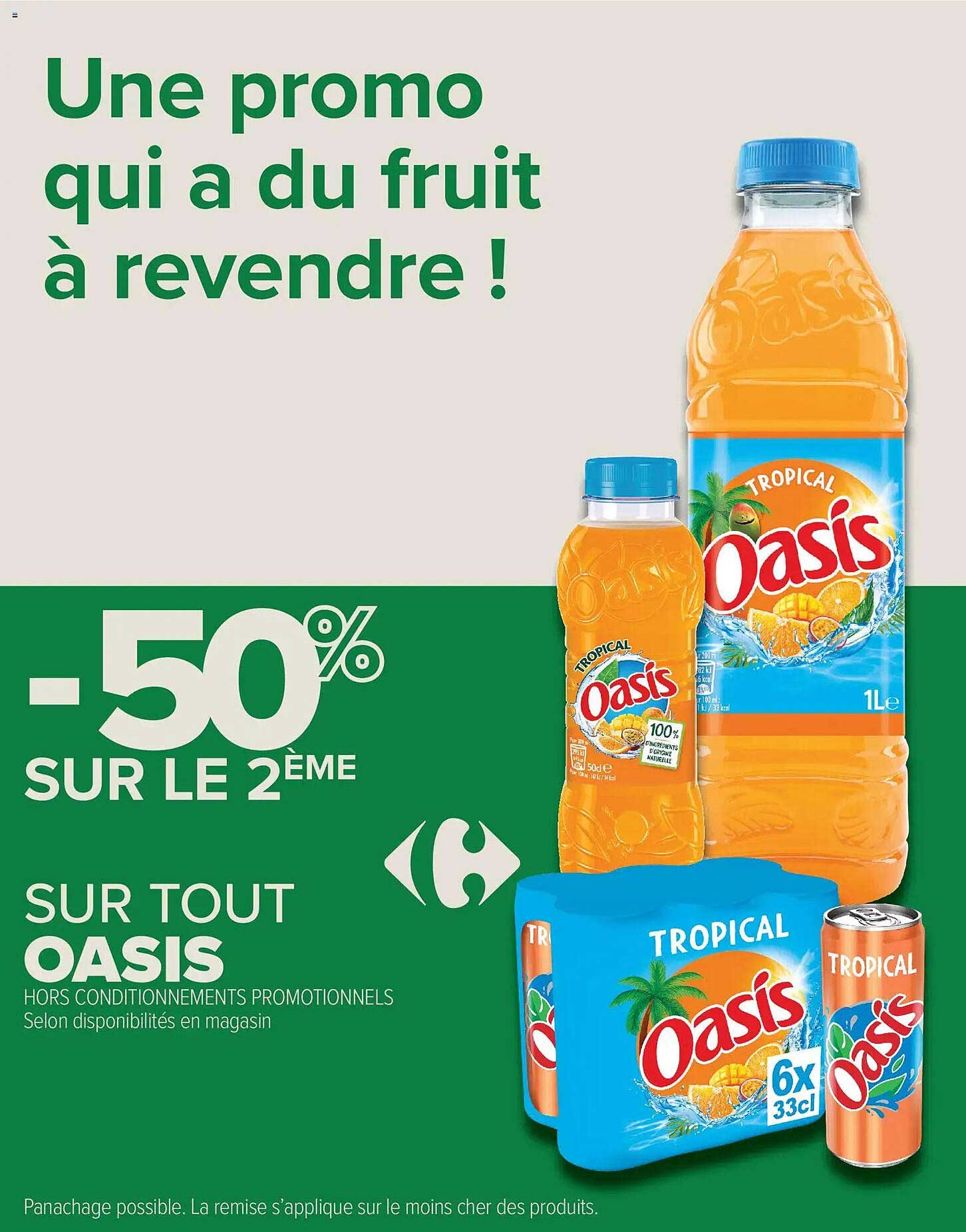 Une promo qui a du fruit à revendre !