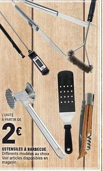 USTENSILES A BARBECUE