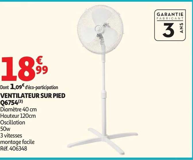VENTILATEUR SUR PIED Q6754