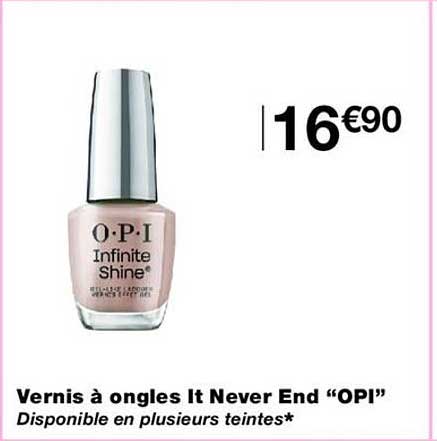 Vernis à ongles It Never End “OPI”