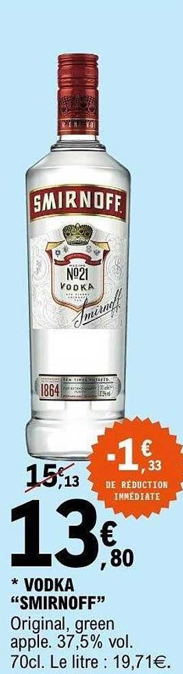 VODKA “SMIRNOFF”