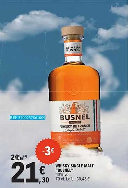 WHISKY SINGLE MALT “BUSNEL”