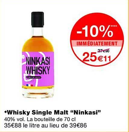Whisky Single Malt “Ninkasi”
