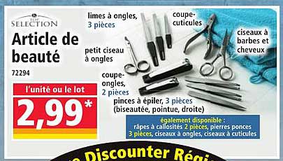 Article de beauté