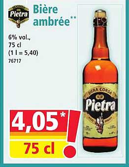 Bière ambrée**