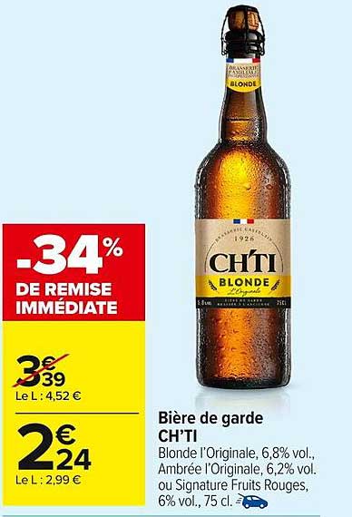 Bière de garde CH'TI