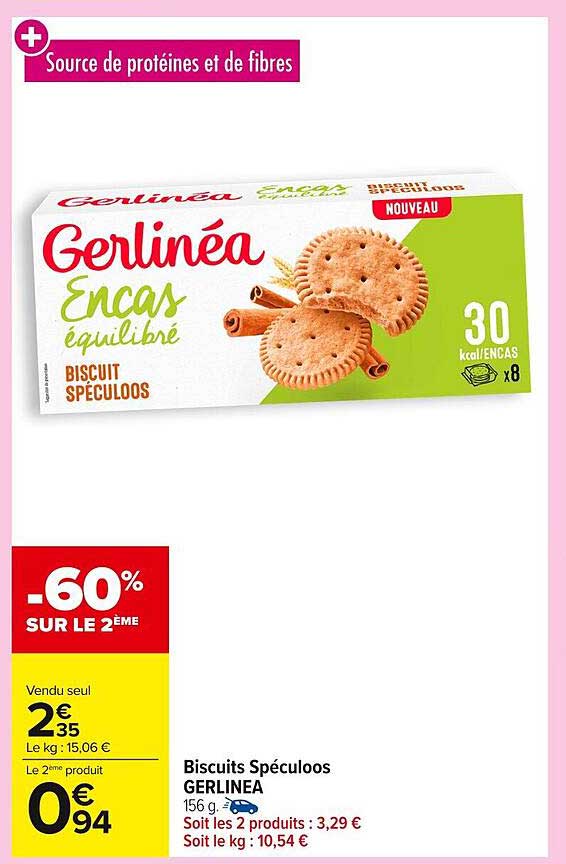 Biscuits Spéculoos GERLINEA