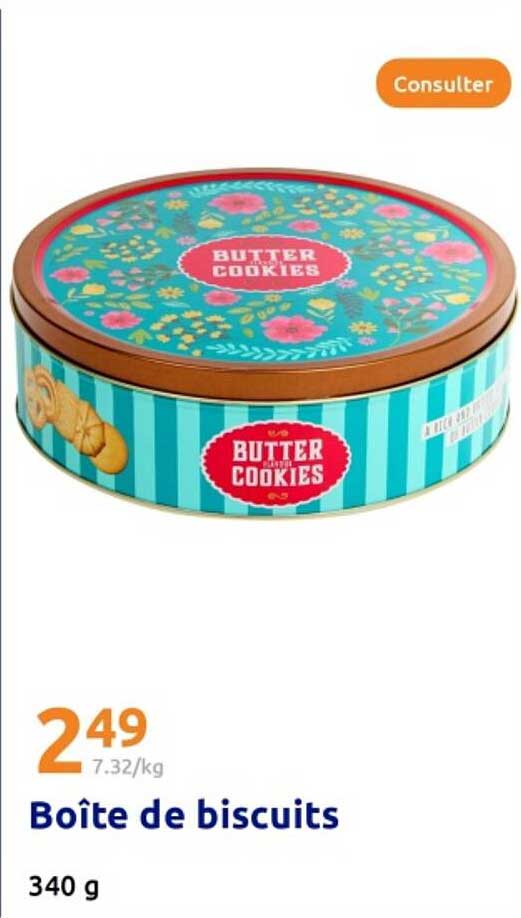 Boîte de biscuits