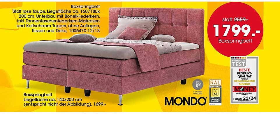 Boxspringbett