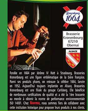 Brasserie Kronenbourg 1664