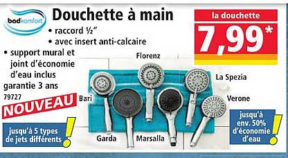 Douchette à main