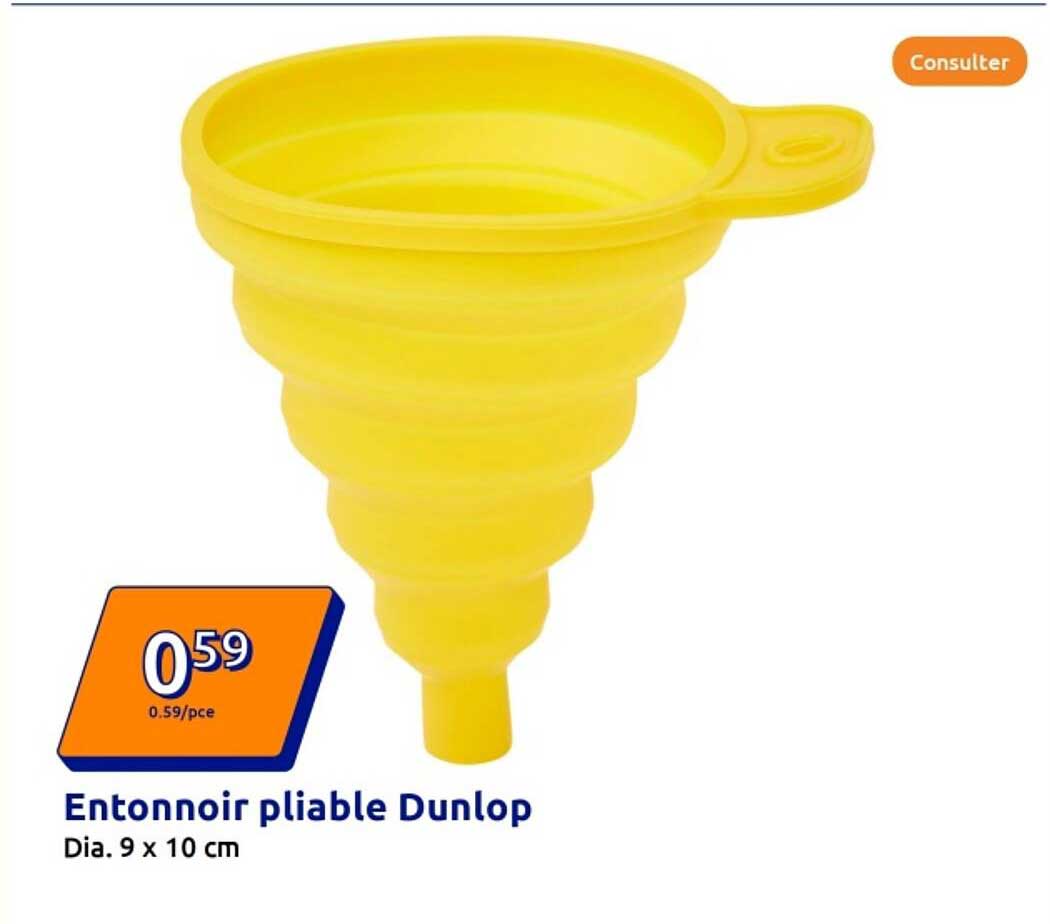 Entonnoir pliable Dunlop
