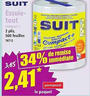 Essuie-tout compact +