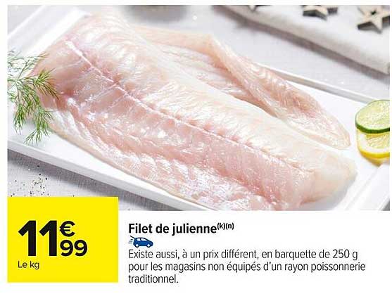 Filet de julienne