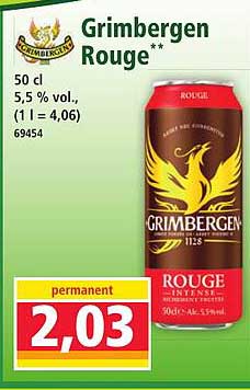 Grimbergen Rouge**