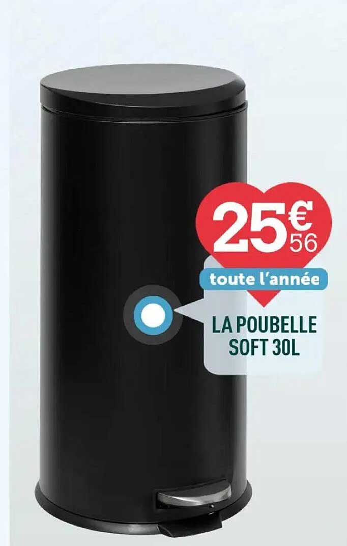 LA POUBELLE SOFT 30L