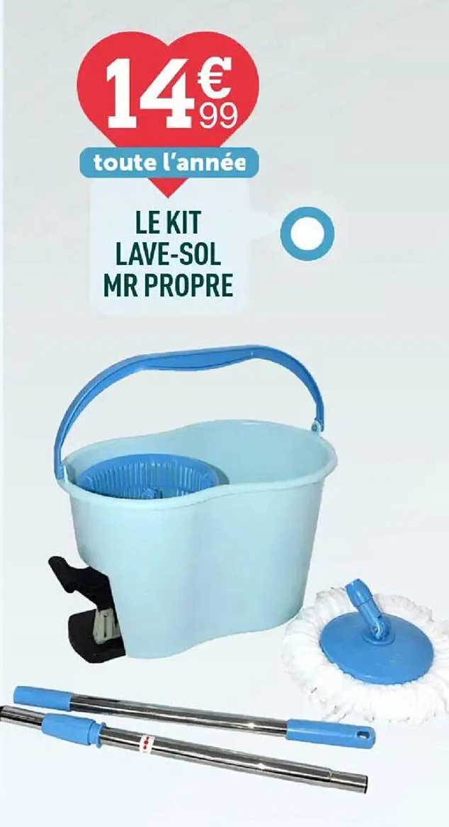 LE KIT LAVE-SOL MR PROPRE
