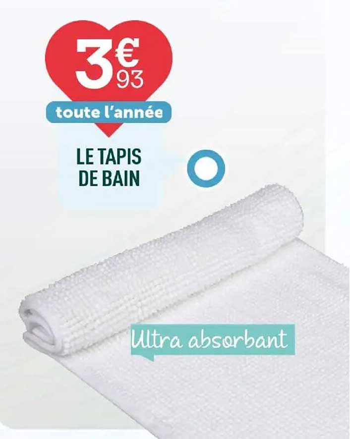 LE TAPIS DE BAIN
