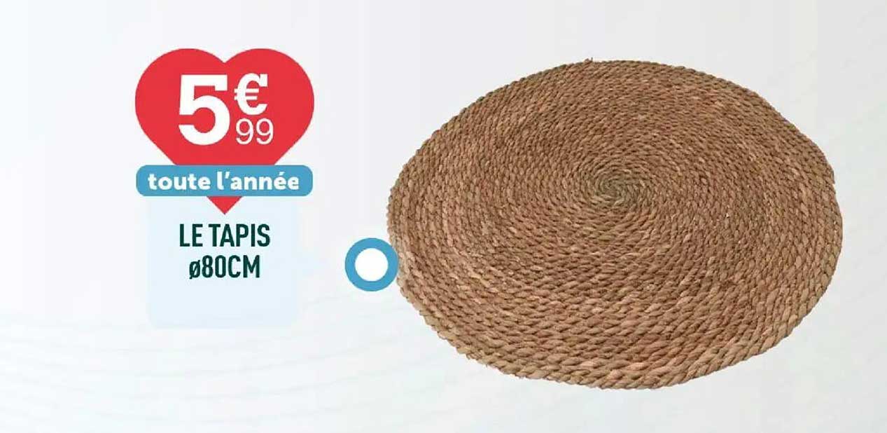 LE TAPIS Ø80CM
