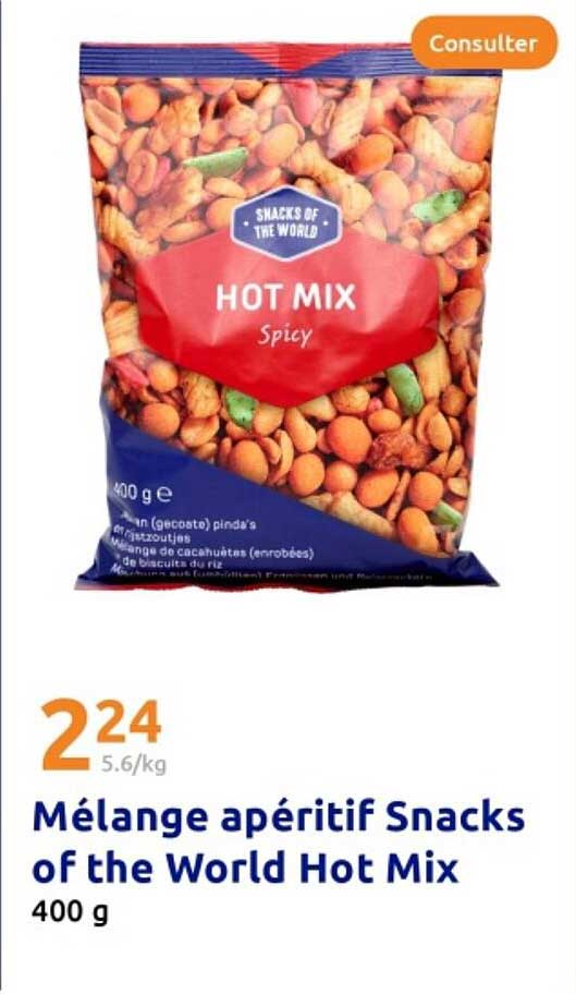 Mélange apéritif Snacks of the World Hot Mix