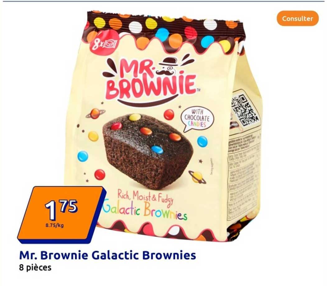 Mr. Brownie Galactic Brownies