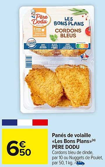 Panés de volaille «Les Bons Plans»(o) PÈRE DODU