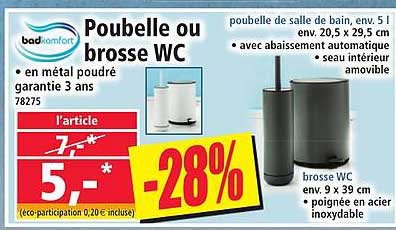 Pouvelle ou brosse WC