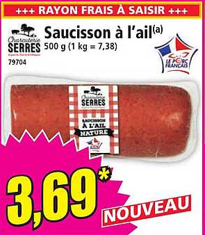 Saucisson à l'ail
