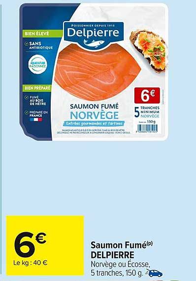 Saumon Fumé DELPIERRE