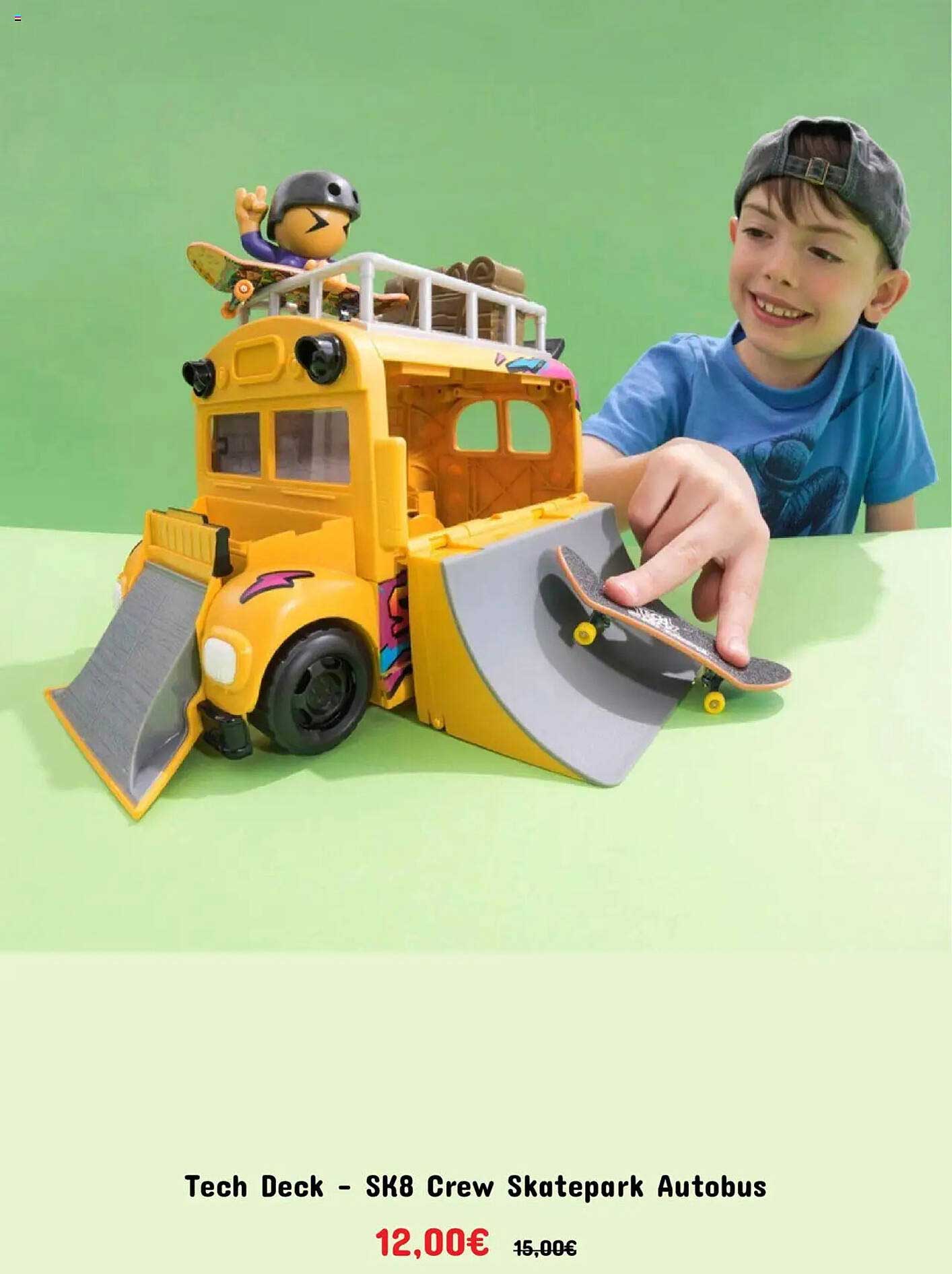 Tech Deck - SK8 Crew Skatepark Autobus