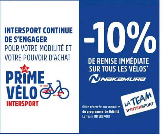 -10% DE REMISE IMMÉDIATE SUR TOUS LES VÉLOS*