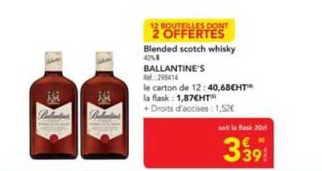 12 BOUTELLES DONT 2 OFFERTE