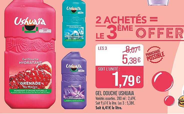 2 ACHETÉS = LE 3ÈME OFFER