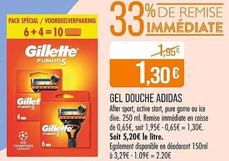 33% DE REMISE IMMÉDIATE