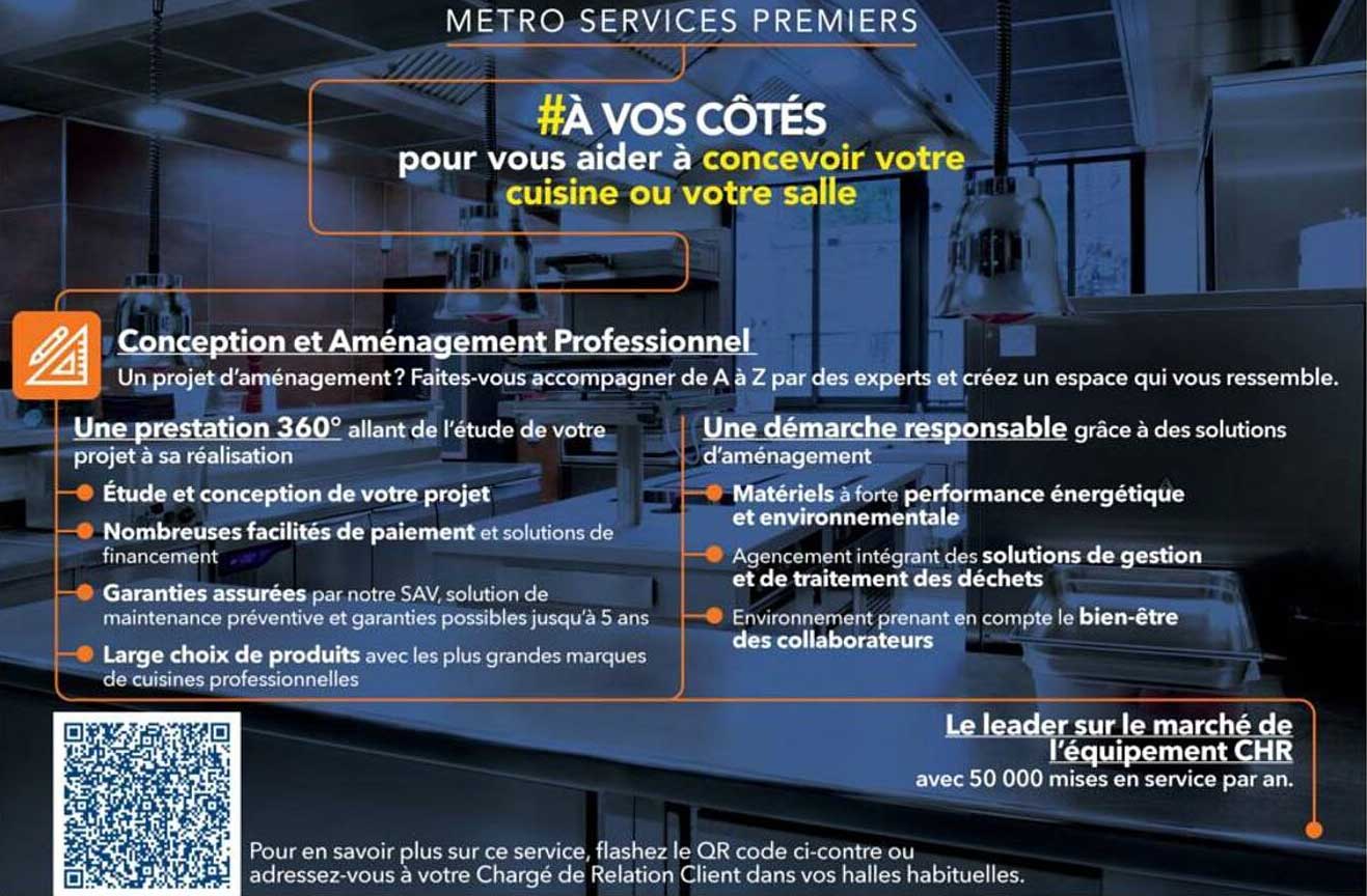 #À VOS CÔTÉS pour vous aider à concevoir votre cuisine ou votre salle