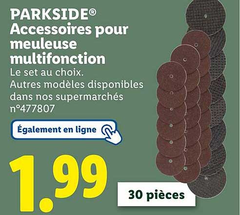 Accessoires pour meuleuse multifonction PARKSIDE®