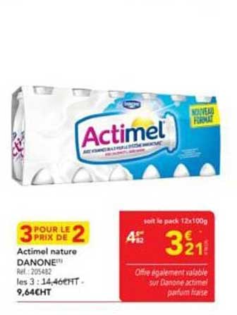 Actimel nature DANONE
