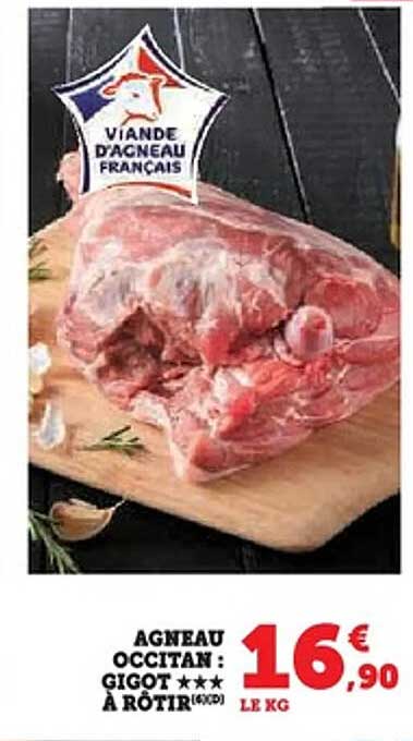 AGNEAU OCCITAN : GIGOT ★★★ À RÔTIR