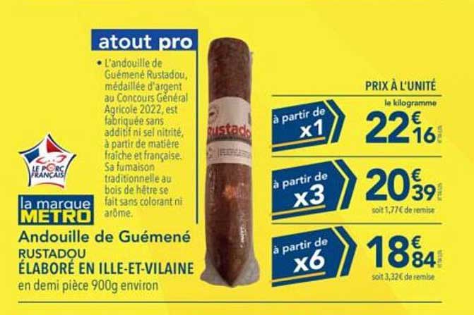 Andouille de Guéméné Rustadou