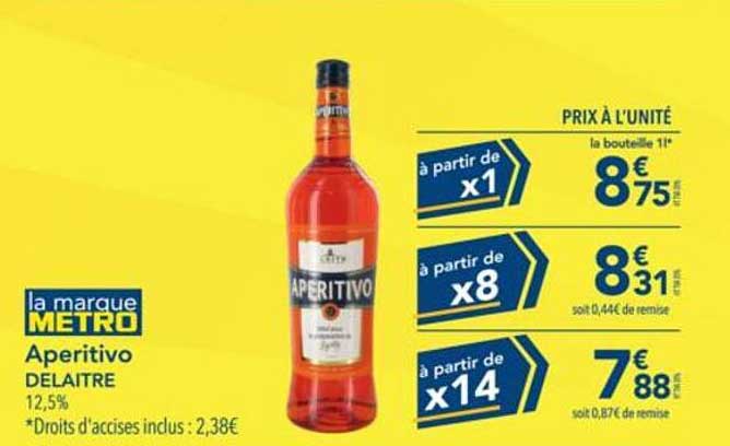 Aperitivo DELAITRE