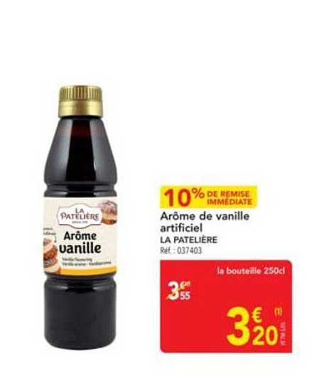 Arôme de vanille