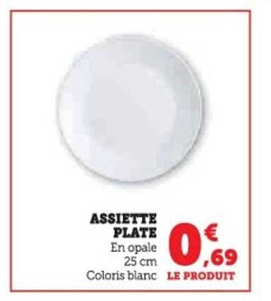 ASSIETTE PLATE