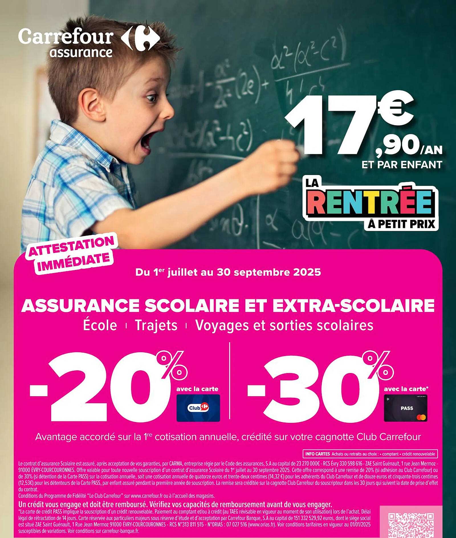 ASSURANCE SCOLAIRE ET EXTRA-SCOLAIRE