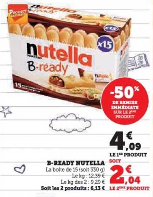 B-READY NUTELLA