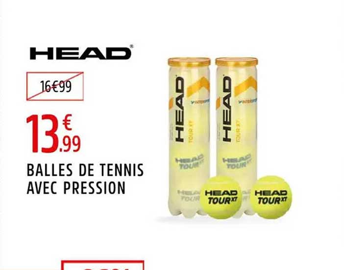 BALLONS DE TENNIS AVEC PRESSION