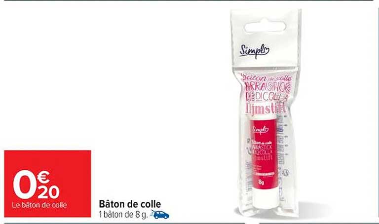 Bâton de colle